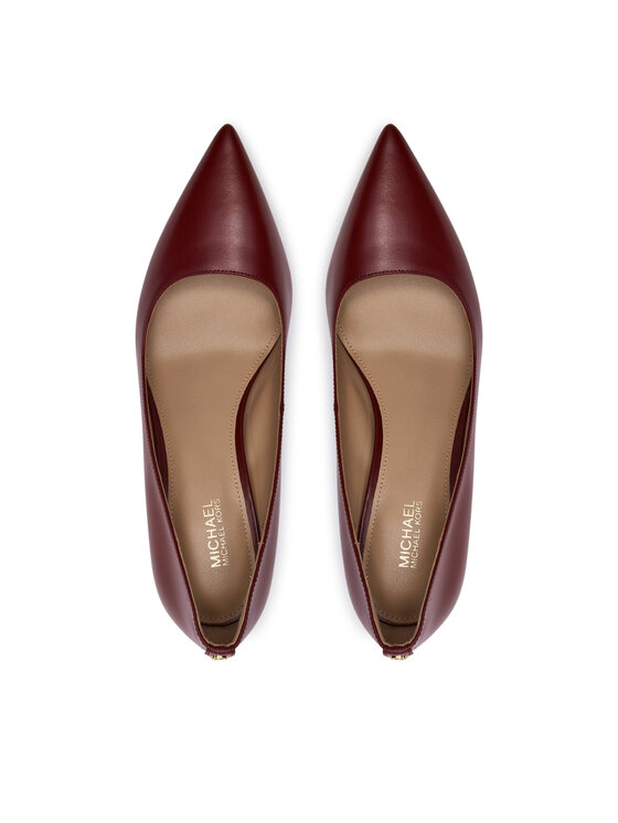 MICHAEL Michael Kors MICHAEL Michael Kors Обувки на ток Alina Flex Pump 40F2HNMP2L Бордо
