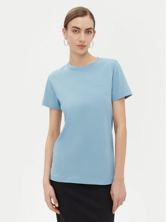 PINKO PINKO Tricou Start 101752 Albastru Regular Fit