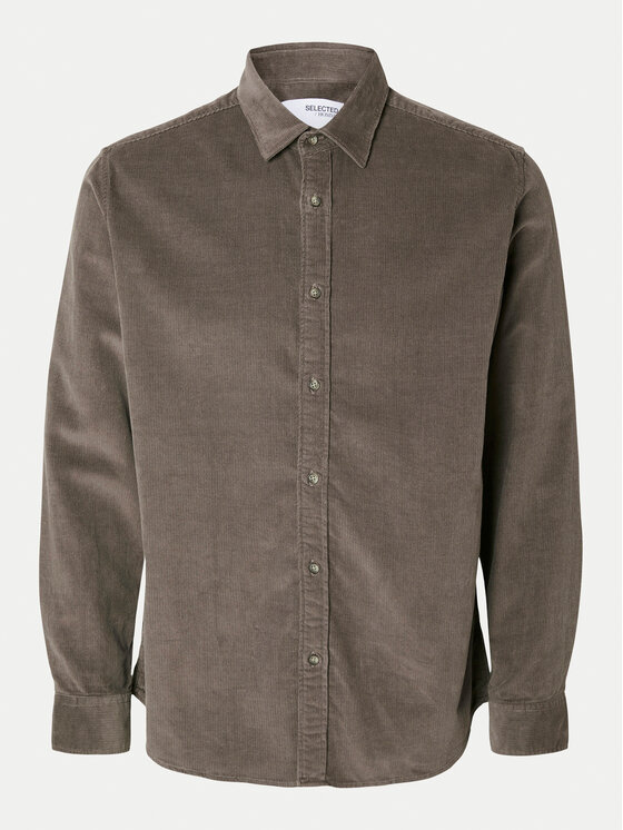 Selected Homme Selected Homme Cămașă Gowen 16090182 Gri Regular Fit