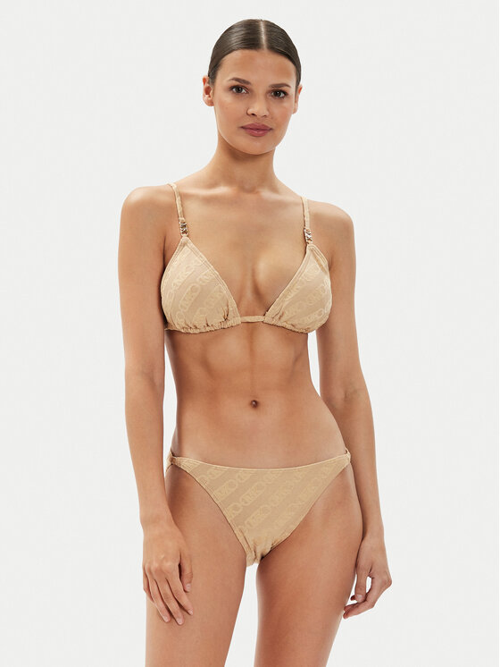 Női Bikini alsó MICHAEL Michael Kors, Méret: S, Bézs, MM13095