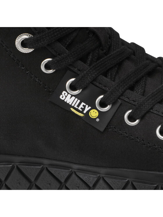 Palladium Palladium Кеди Palla Sce Smiley Mid 77177-008-M Чорний