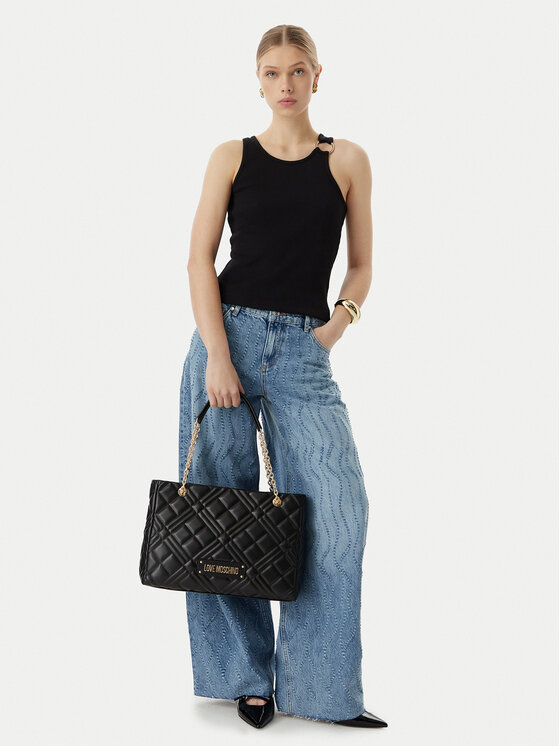 LOVE MOSCHINO Geantă JC4145PP1OLA0000 Negru