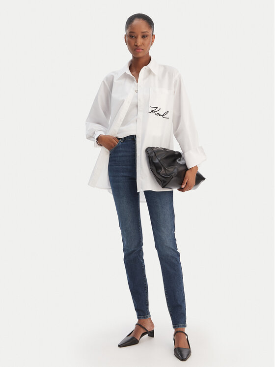 Karl Lagerfeld Jeans Karl Lagerfeld Jeans Τζιν B1W10033 Σκούρο μπλε Skinny Fit