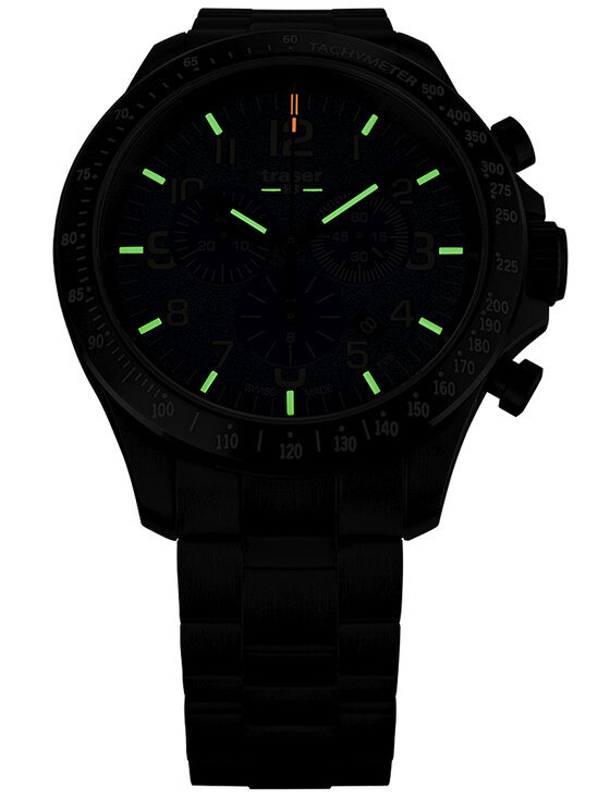 Traser Traser Zegarek TS-109462 Czarny