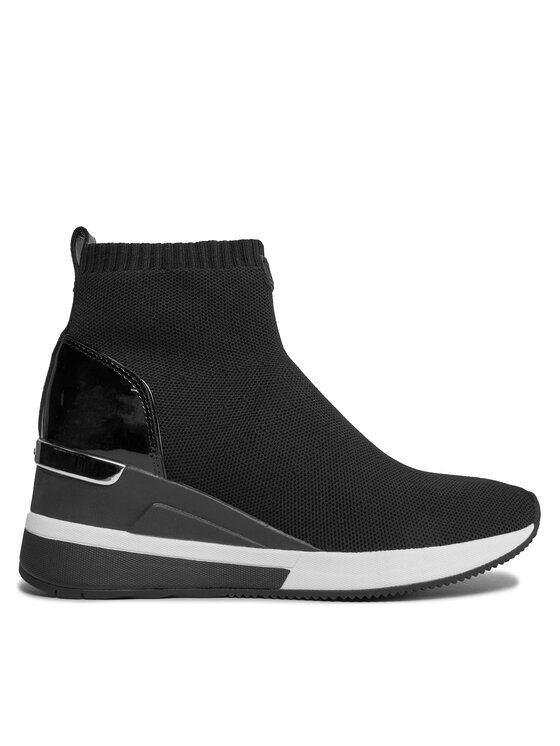 MICHAEL Michael Kors MICHAEL Michael Kors Botki Skyler Bootie 43F7SKFE5D Czarny
