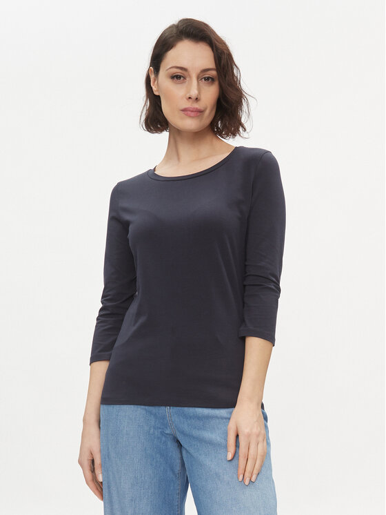 Weekend Max Mara Bluză Multia 2415971031 Bleumarin Regular Fit