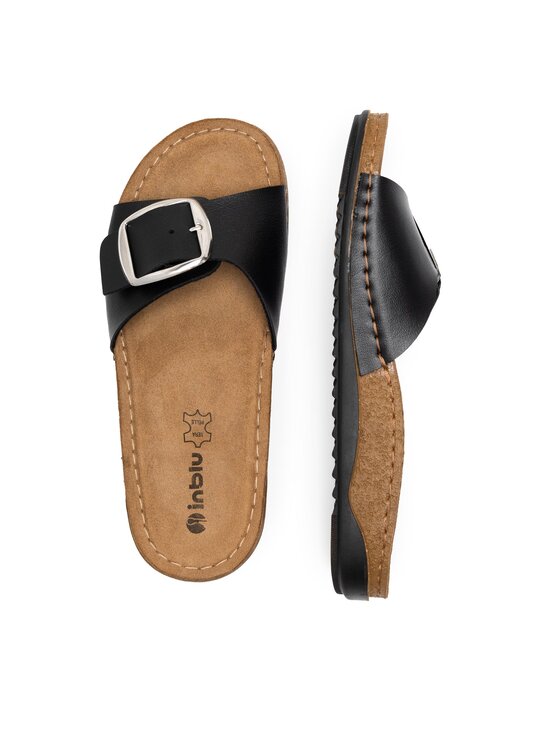 Inblu Inblu Plätud AA025J01 Must