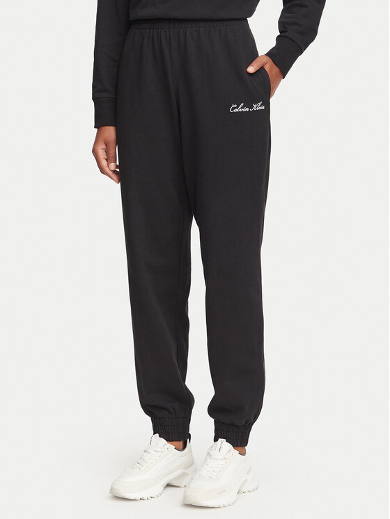 Calvin Klein Underwear Calvin Klein Underwear Sportinės kelnės LV00QS7687 Juoda Regular Fit