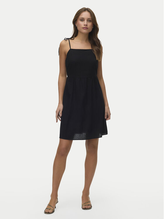 Vero Moda Vero Moda Letní šaty Mymilo 10340527 Černá Regular Fit