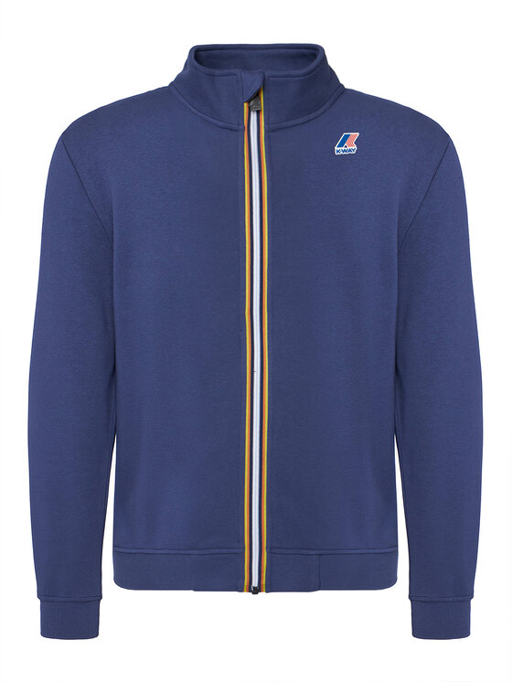 K-Way K-Way Pulóver Augur K41225W Sötétkék Regular Fit