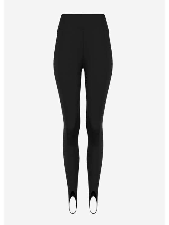 Le Collet Le Collet Legginsy SERENA Czarny Extra Slim Fit