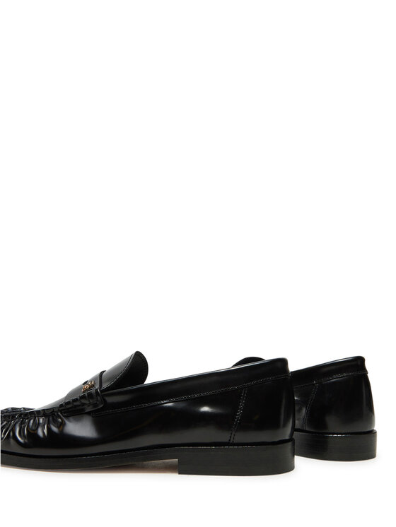 Tommy Hilfiger Tommy Hilfiger Μοκασίνια Loafer Abrasivato Leather FW0FW08617 Μαύρο
