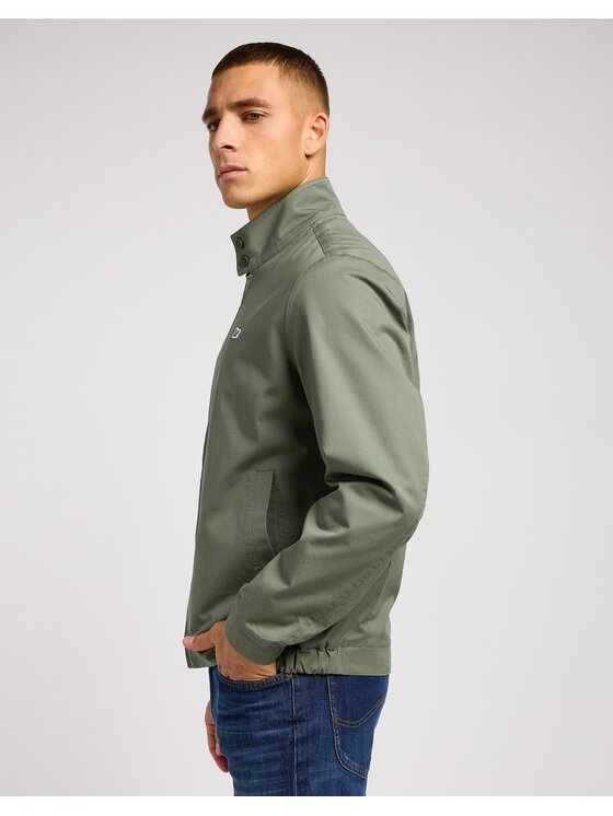 Lee Lee Kurtka przejściowa Harrington Jacket Olive Grove Zielony Regular Fit