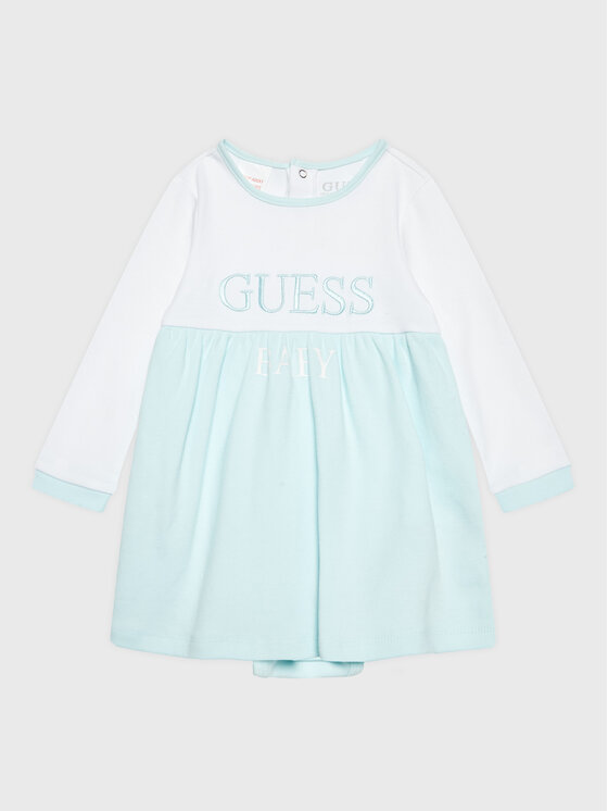 Guess Bērnu bodijs S2RG07 KA6W0 Zaļš Regular Fit