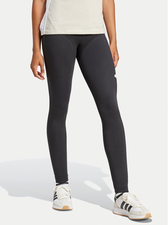 adidas adidas Legíny Essentials Big Logo JH1182 Černá Slim Fit