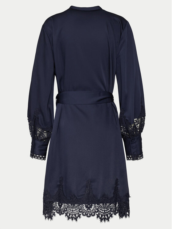 Bruuns Bazaar Bruuns Bazaar Sukienka codzienna Felicia BBW4269 Granatowy Loose Fit