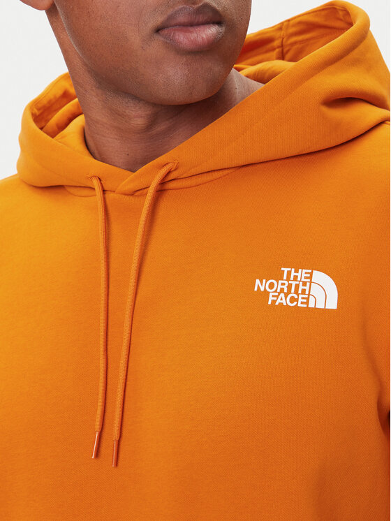 The North Face The North Face Sweatshirt Simple Dome NF0A89FC Orange Regular Fit