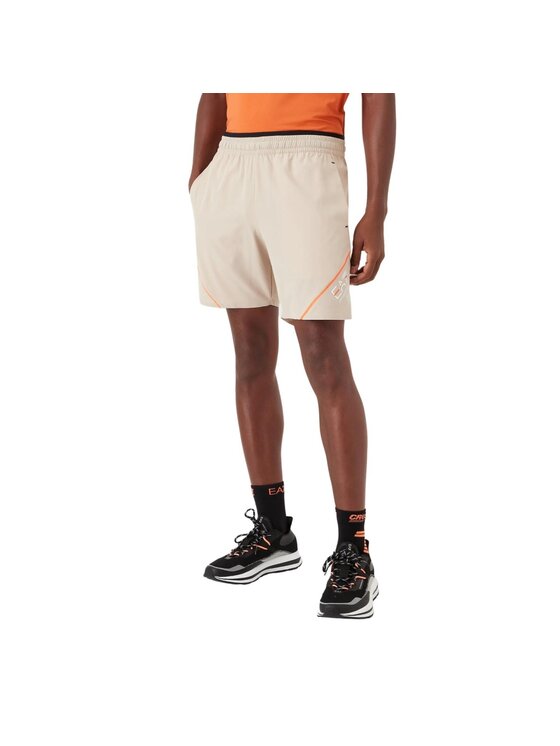 EA7 Emporio Armani EA7 Emporio Armani Szorty sportowe regular Beżowy Active Fit
