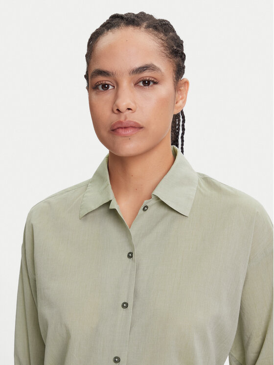 Marc O'Polo Marc O'Polo Koszula 506 0995 42061 Zielony Relaxed Fit