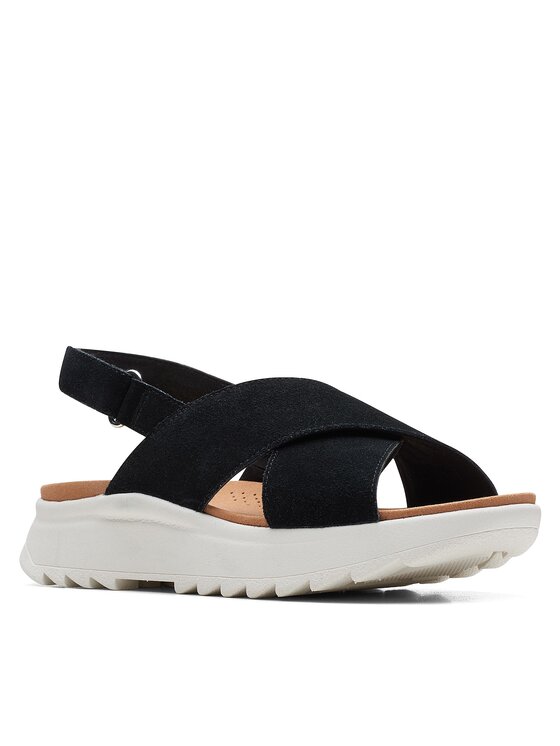 Clarks Clarks Sandale DashLite Wish 26171948 Negru