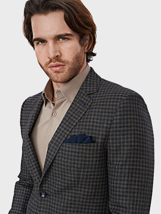 Evenemen Evenemen Marynarka Boston Granatowy Slim Fit