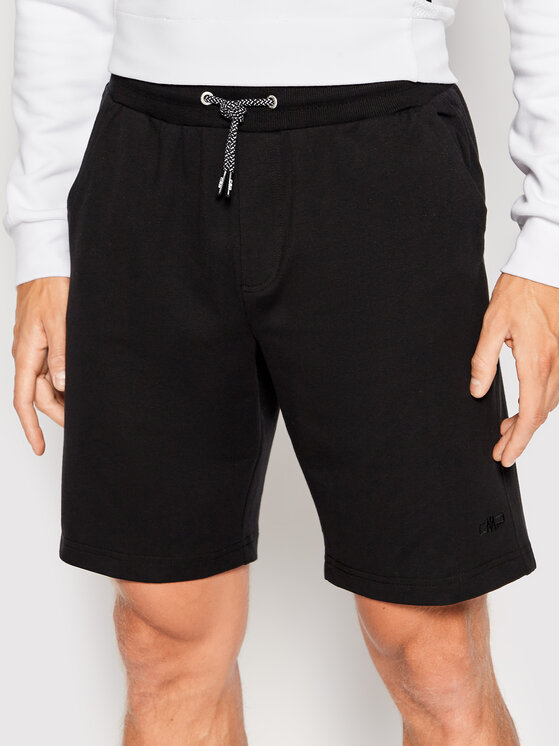 CMP CMP Pantaloni scurți sport 32D8137 Negru Regular Fit