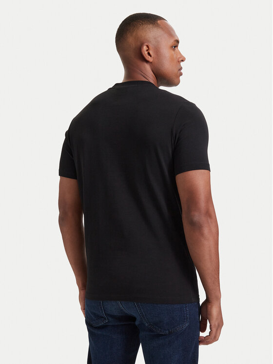 KARL LAGERFELD KARL LAGERFELD Tričko 755040 564235 Čierna Regular Fit