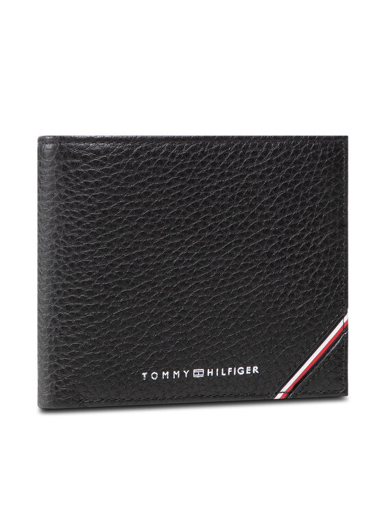 Tommy Hilfiger Tommy Hilfiger Novčanik Th Downtown Cc And Coin AM0AM07821 Crna
