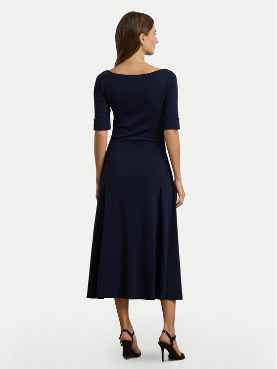 LAUREN RALPH LAUREN LAUREN RALPH LAUREN Vsakodnevna obleka 200973599002 Mornarsko modra Slim Fit