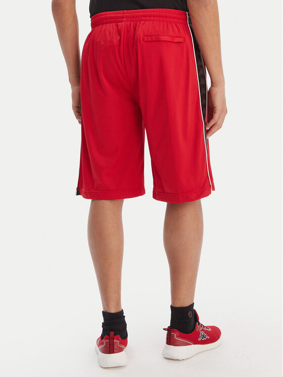 Kappa Kappa Sporta šorti Banda Treadwellz 304KQ20 Sarkans Regular Fit