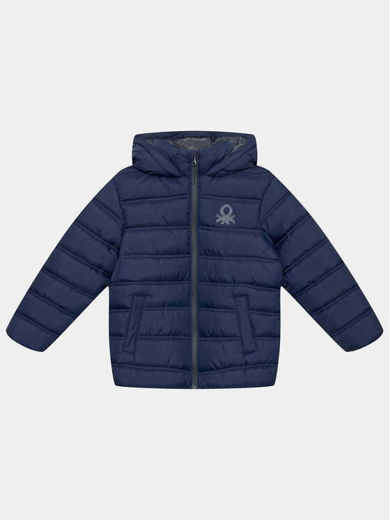 United Colors Of Benetton United Colors Of Benetton Зимно яке 2WU0CN016 Тъмносин Regular Fit