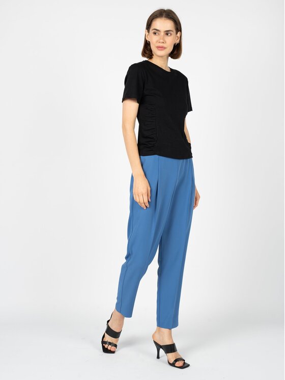 Silvian Heach T-shirt CVP23123TS Nero Slim Fit
