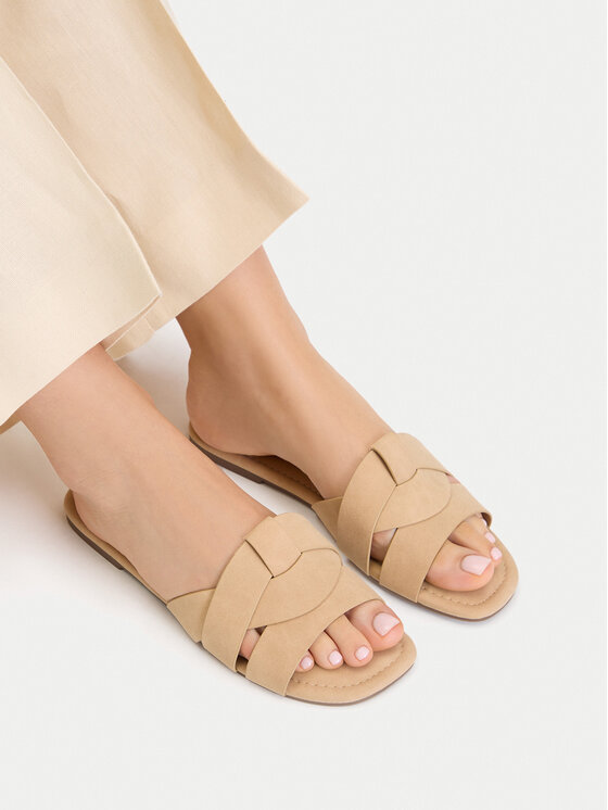 JENNY JENNY Παντόφλες CE0-R25SS09615 Μπεζ