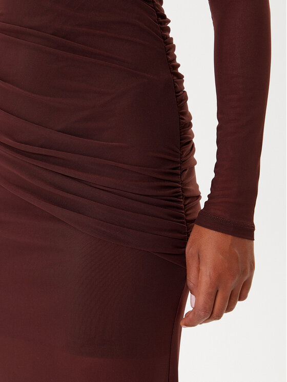 BARDOT BARDOT Вечірня сукня Veria 59987DB Коричневий Regular Fit