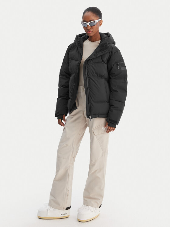 Roxy Roxy Lyžiarska bunda Alofted ERJTJ03470 Čierna Regular Fit
