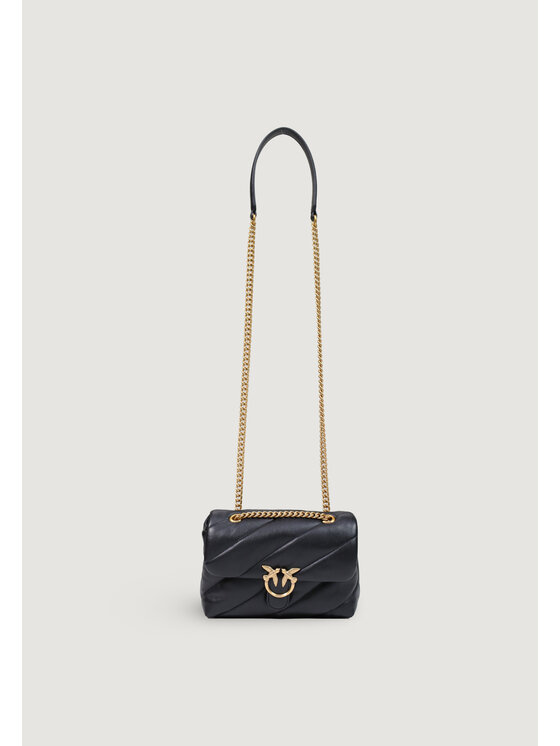 PINKO PINKO Τσάντα LOVE PUFF MINI SMALL B. SHEEP Μαύρο