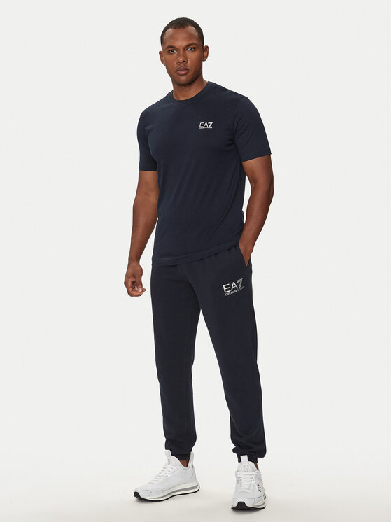 EA7 Emporio Armani EA7 Emporio Armani T-krekls 8NPT25 PJVPZ 0562 Tumši zils Regular Fit