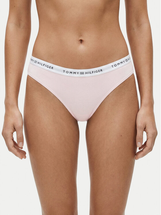 Tommy Hilfiger Tommy Hilfiger Σλιπ κλασικά UW0UW05876 Ροζ