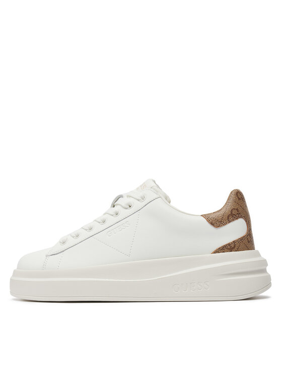 Guess Guess Sneakersy FLJELB FAL12 Biały