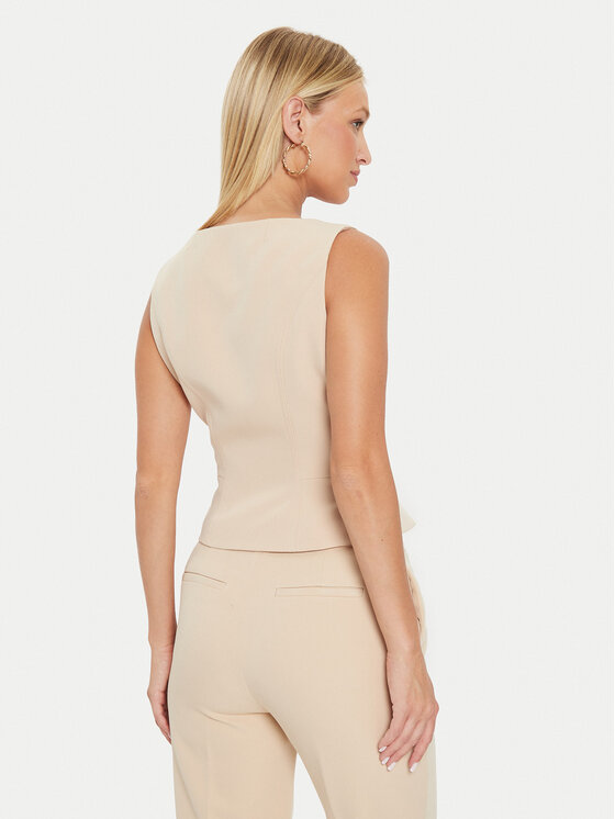 Guess Guess Prsluk W4YN53 WFWX2 Bež Regular Fit