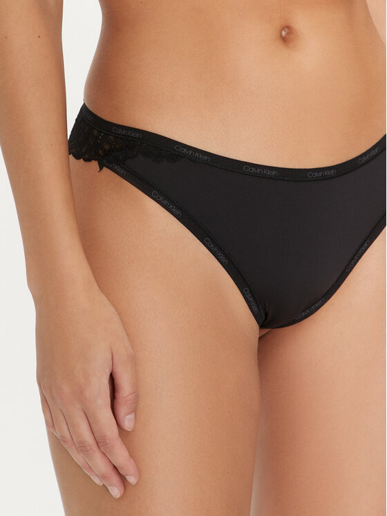 Calvin Klein Underwear Calvin Klein Underwear Бразильські труси 000QF7829E Чорний