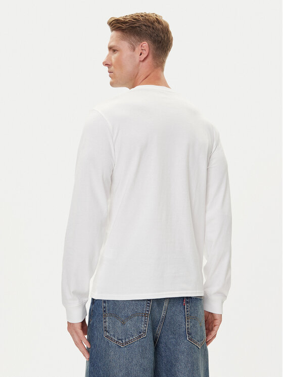 Levi's® Levi's® Longsleeve Original Logo Tee 72848-0000 Λευκό Regular Fit