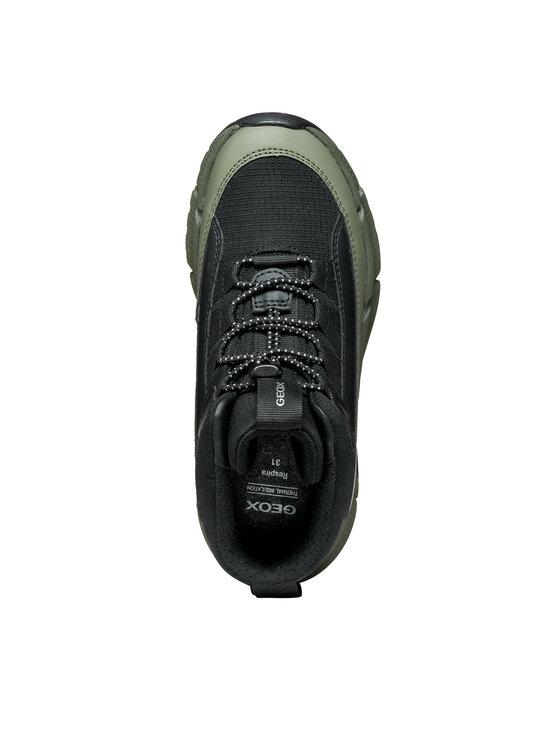 Geox Geox Auliniai batai J Flexyper Plus Boy B Abx J66LCF 0FUCE C0033 M Tamsiai žalia