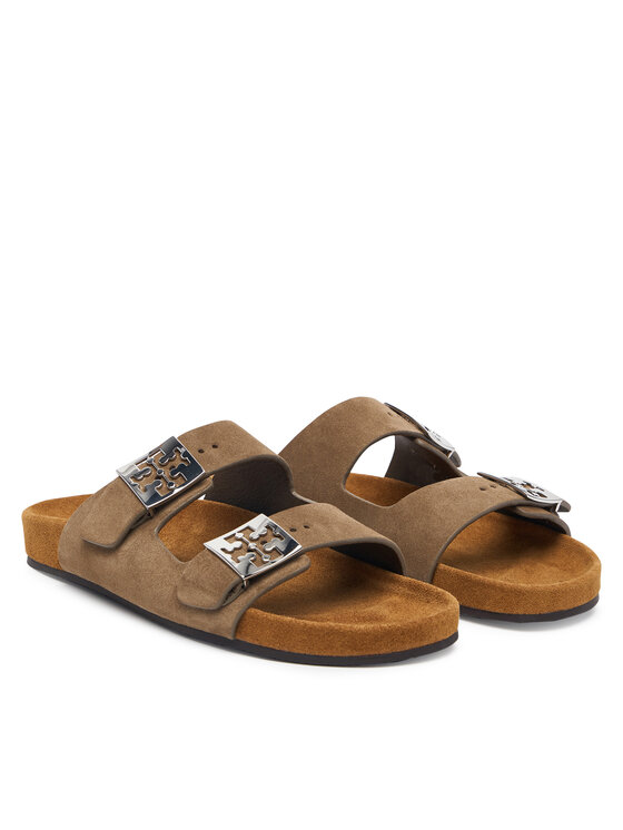 Tory Burch Tory Burch Šľapky Mellow Slide 171151 Hnedá