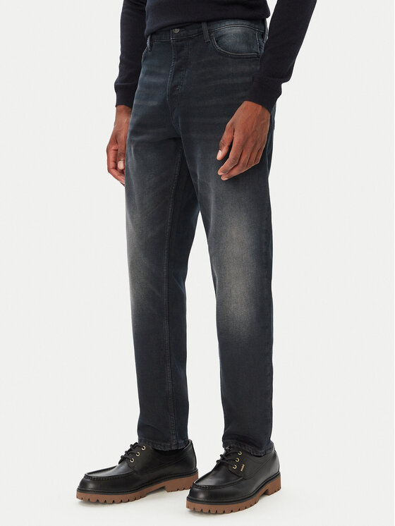 HUGO HUGO Риза Valerio 50519812 Тъмнобежов Modern Fit