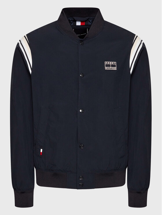 Tommy Hilfiger Tommy Hilfiger Bomberjacke Varsity MW0MW26103 Dunkelblau Regular Fit