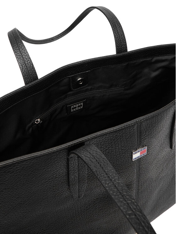 Tommy Jeans Tommy Jeans Borsetta Tjw Slouchy City Tote AW0AW18789 Nero