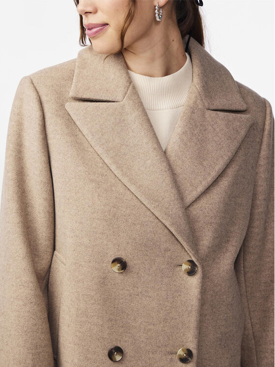 YAS YAS Übergangsmantel Ignite 26032855 Beige Regular Fit