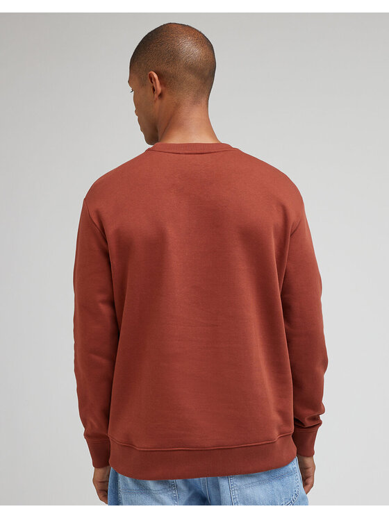 Lee Lee Felpa CORE Marrone Regular Fit