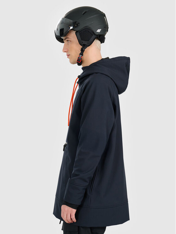 4F 4F Kurtka snowboardowa FOB Czarny Regular Fit
